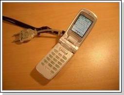 mobileimapを使用中の携帯電話 (A1304S)